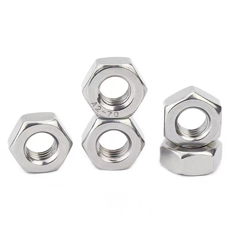 Tuerca de cabeza hexagonal DIN 934 SS304